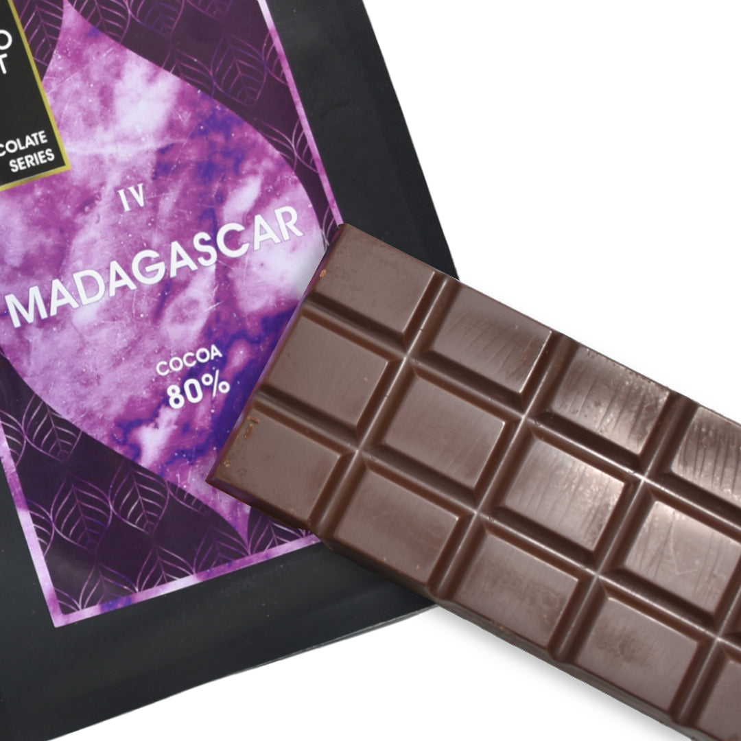 Madagascar 80% Pure Dark Chocolate Bar