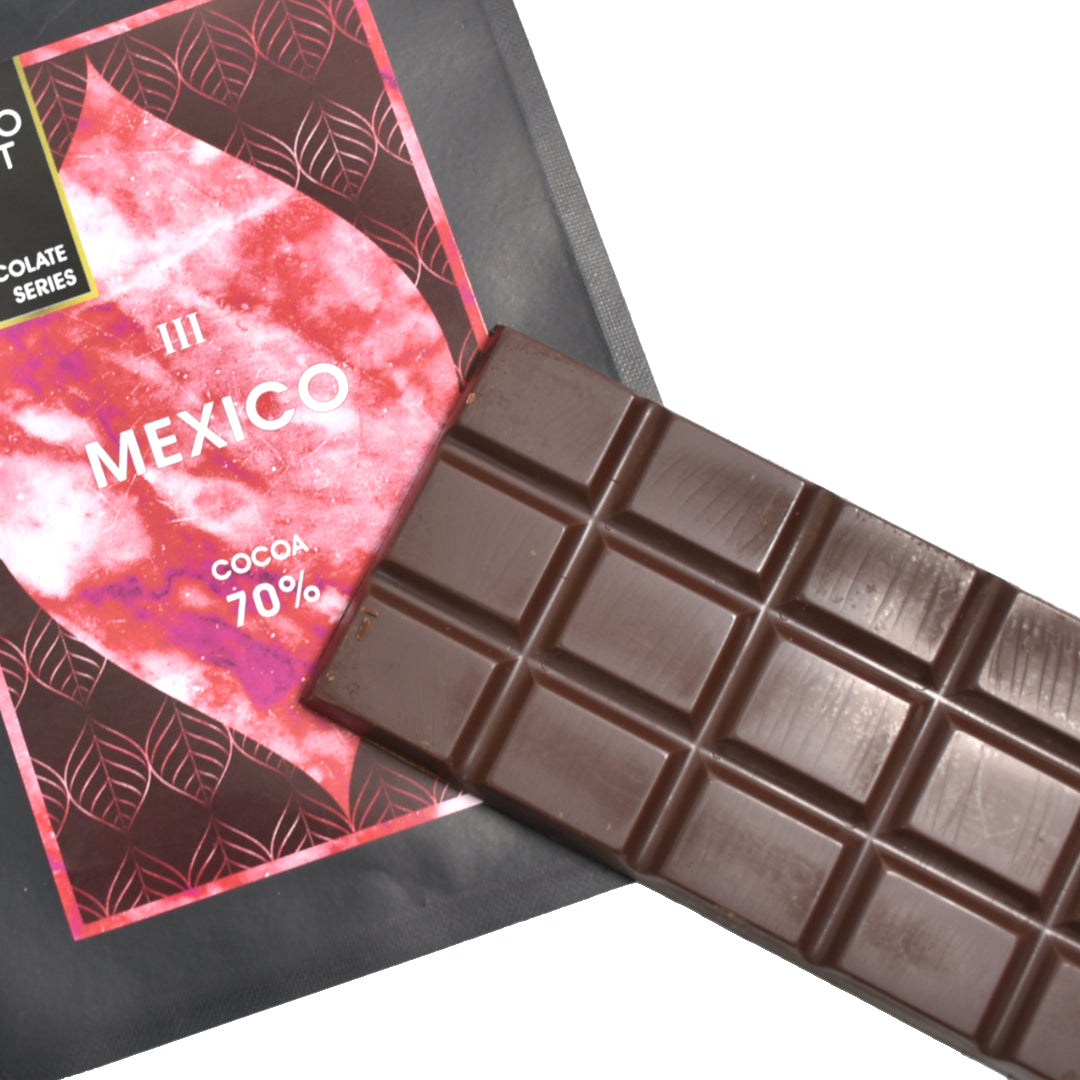 Mexico 70% Pure Dark Chocolate Bar