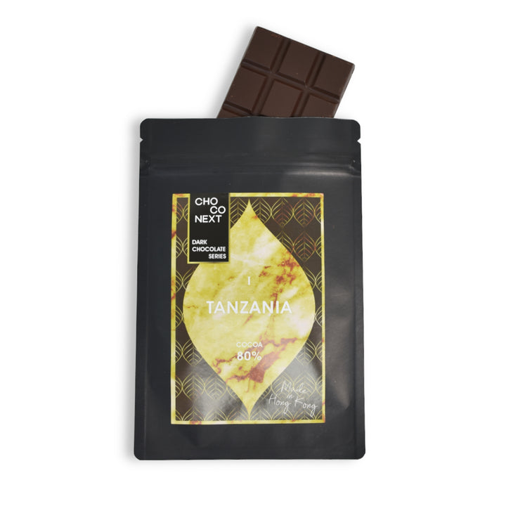 Tanzania 80% Pure Dark Chocolate Bar