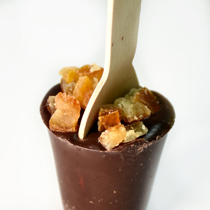 Orange Dark Chocolate Stirring Spoon (Pre-order)