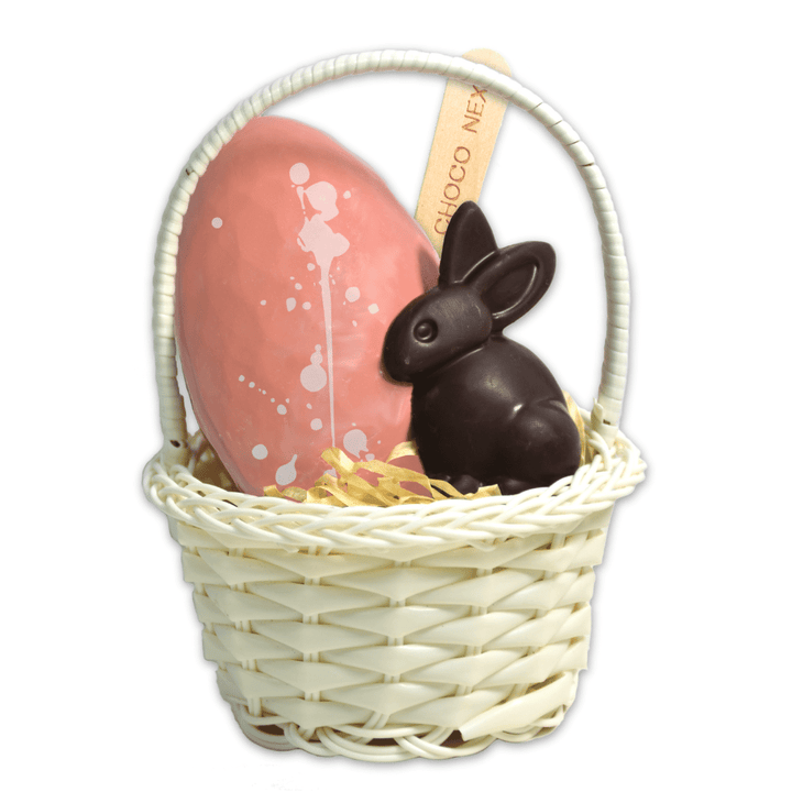Easter Basket (Marshmallow Easter Egg & Bunny Rabbit)